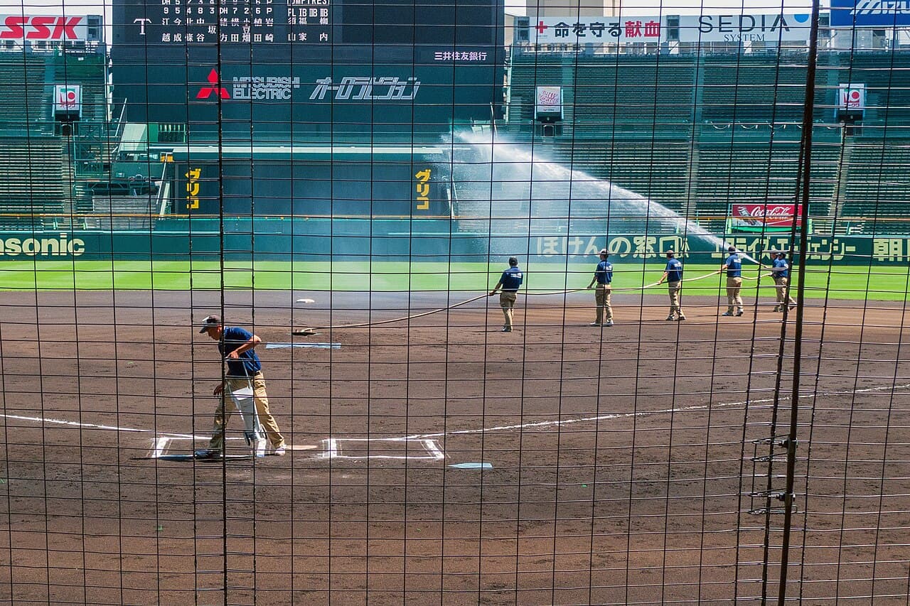 Hanshin Tigers Baseball at Koshien Stadium