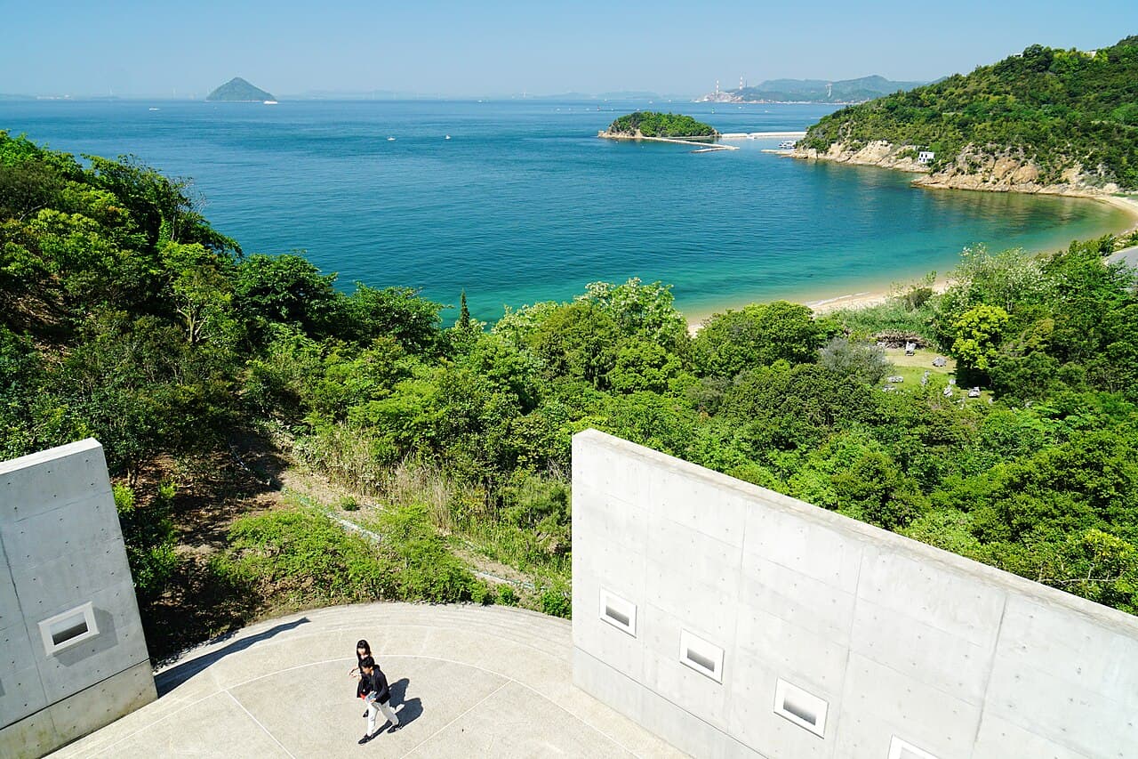 The Benesse House Museum on Naoshima Island, Kagawa Prefecture