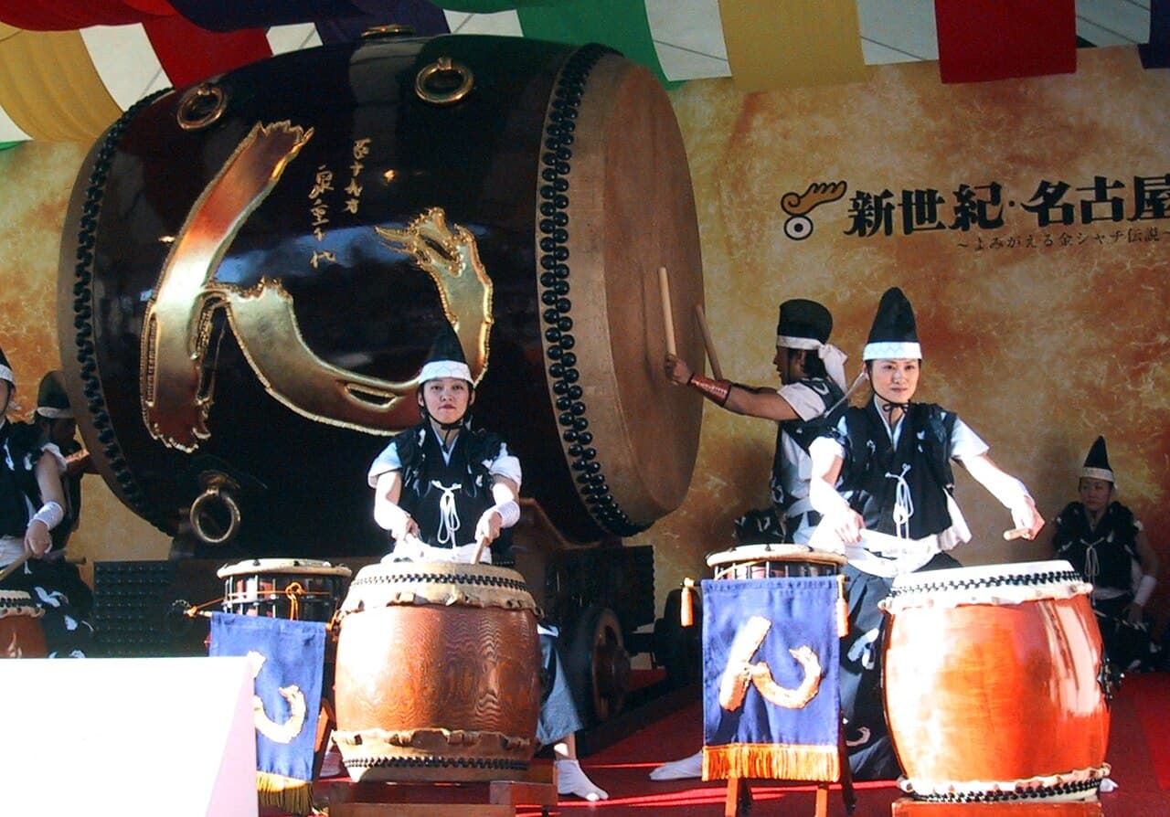 DRUM TAO at the Open-Air Theatre TAO-no-Oka