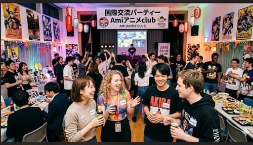 国際交流アニメパーティー+池袋聖地ツアー