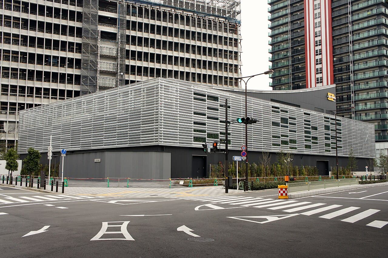 Exterior of Zepp Namba (OSAKA) live house in Naniwa Ward, Osaka