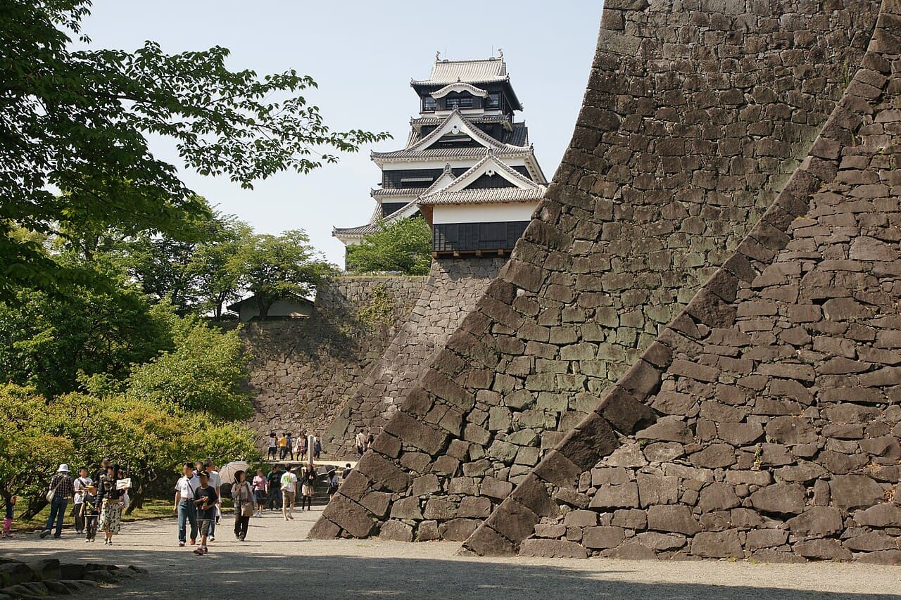 熊本城(2009年撮影・熊本地震より前の姿)