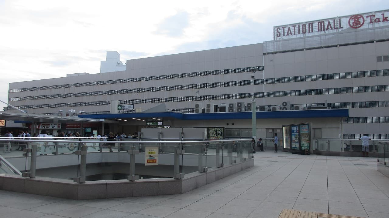 柏まつりの会場となるJR・東武柏駅(千葉県柏市)