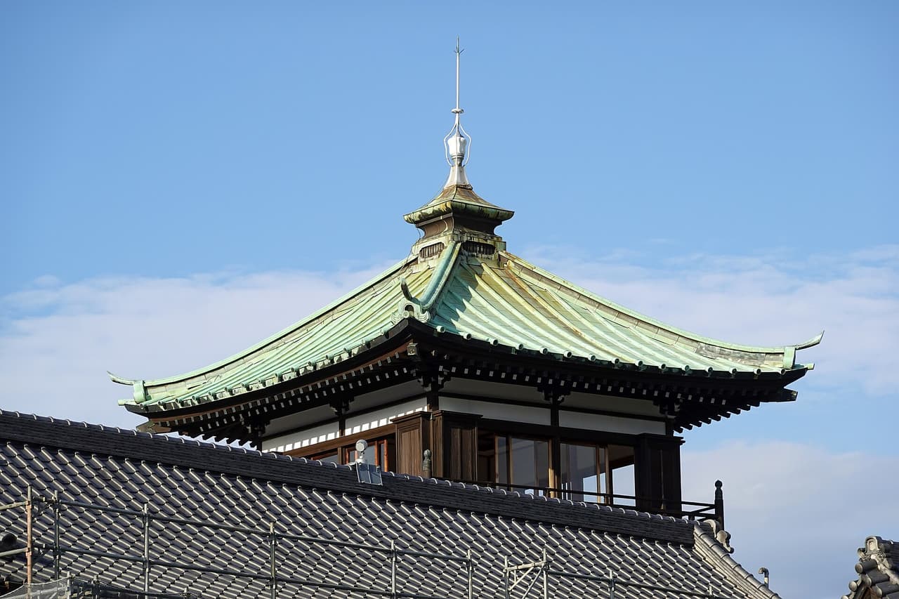 Tokaikan and the Matsukawa river in Ito, Shizuoka, the heart of the town's festivals